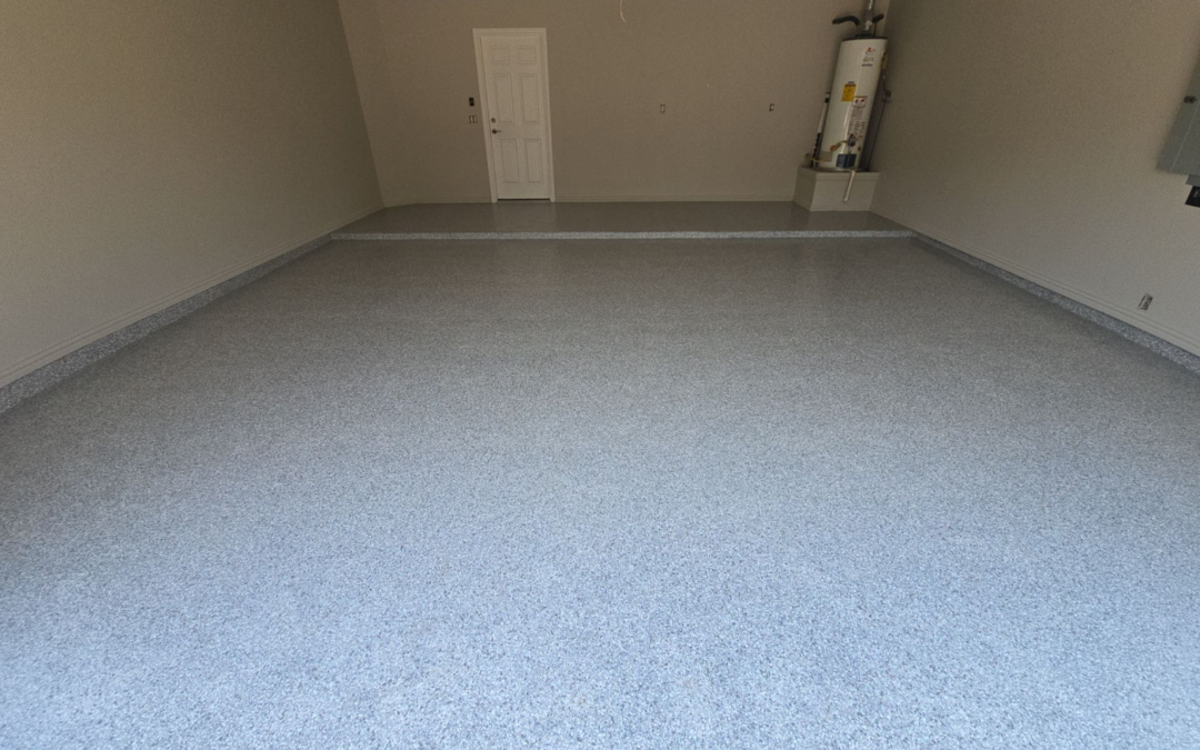 Denton, TX Garage Floor Gets a Modern Makeover with LS Concrete Coatings