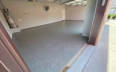 Garage Floor Polyurea Coating for Sanger, TX Homeowner